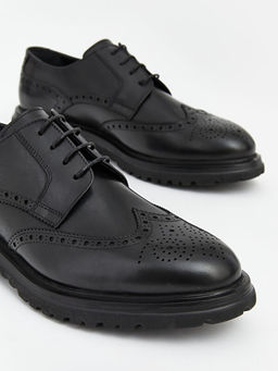 Deri G?r?n?ml? Erkek Klasik Ayakkab?