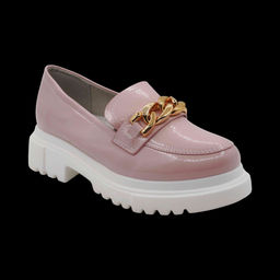 Лоферы AV898-3-3 розовые