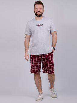 Костюм Чемпион, трикотаж - Малина фото 2