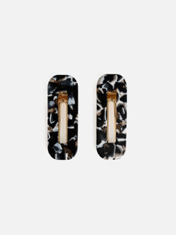 CONCEPT CLUB / Набор из 2 заколок для волос жен. Berenice черно-белый