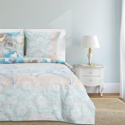 Постельное бельё Этель дуэт Весна 143215 см - 2 шт., 240*220 см, 7070 см - 2 шт., 100% хл, бязь 125 г/м