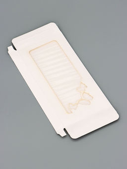 Цена за 5 шт. Подарочная коробка под плитку шоколада, с вырубным окном, «Бабочки», 17.1×8×1.4 см