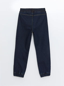 Beli Lastikli Erkek ?ocuk Jean Pantolon