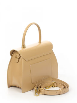 LACCOMA сумка АМ2236-бежевый натуральная кожа кожа