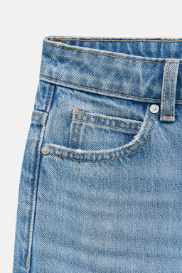Z1975 REGULAR FIT HIGH-WAIST LONG LENGTH JEANS - Zara фото 4