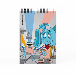 Цена за 4 шт. Записная книга на спирали ErichKrause Тайна третьей планеты, А6, 80 листов, клетка_MIX-PACK фото 3