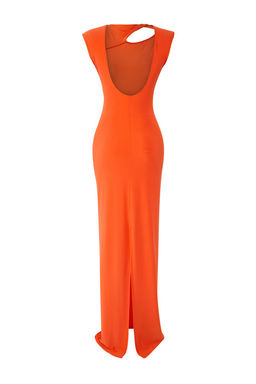 TRENDYOLMILLA Siyah Aksesuar Detayl? Orme Uzun S?k Abiye & Mezuniyet Elbise TPRSS25AE00097  фото 8