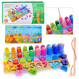 Набор "Сортер-Вкладыш" с магнитной рыбалкой