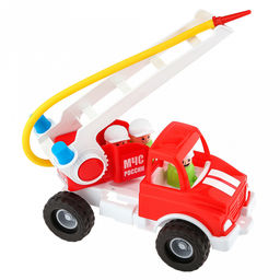 Игрушка "Пожарная машина" 26х14х20см, полипропилен, в сетке, "Stellar" (Россия)