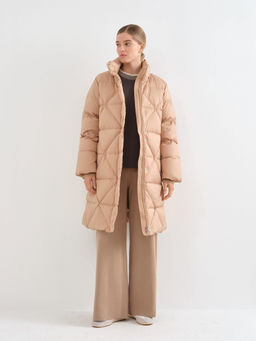 Conso/WDM 230553 - camel Пуховое пальто фото 5