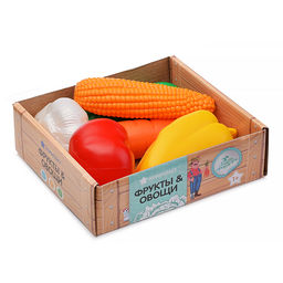 Набор "Овощи" 6 предметов в ящике