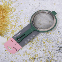 Цена за 5 шт. Сито металлическое в пластиковой оправе 10*19см