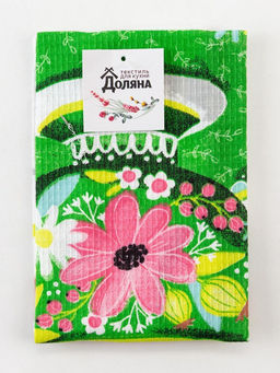 Цена за 2 шт. Полотенце Доляна Душистый чай 35?60 см, 100% хлопок, вафля 160 г/м?