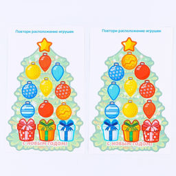 Сортер WoodLand Toys «Ёлка», на липучках