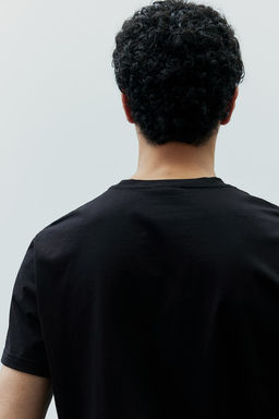Camiseta en algodon pima Slim Fit - H&m фото 4