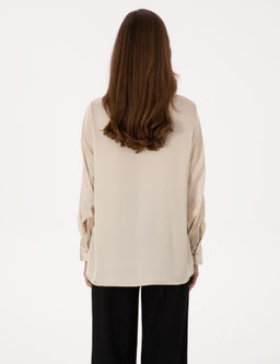 Kum Regular Fit Uzun Kollu G_mlek - Pierre cardin фото 5