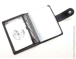 Женская кожаная визитница Sergio Valentini СВ 3184-010/9  фото 2