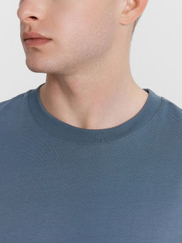 Футболка мужская синяя - Mark formelle фото 4