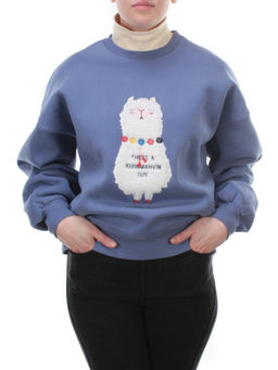 D-5627 Толстовка с высоким горлом (27% хлопок, 70% полиэстер, 3% вискоза)