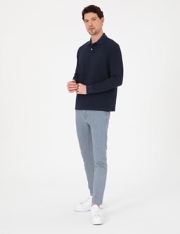 Lacivert Regular Fit Sweatshirt - Pierre cardin фото 4