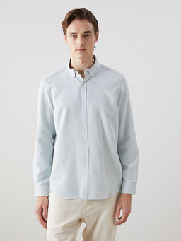 Slim Fit Uzun Kollu Arm?rl? Erkek G?mlek