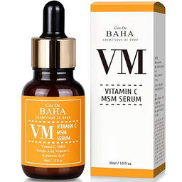 Cos De BAHA Vitamin C MSM Serum (VM) Антивозрастная сыворотка для лица с витамином C и органической серой 30мл  фото 2
