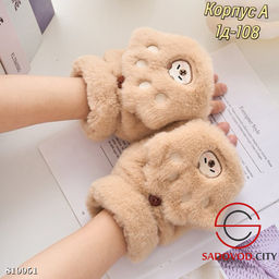 Варежки махровые для детей - Bruno фото 6