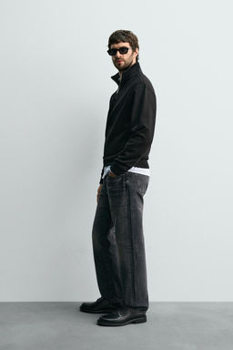 BASIC QUARTER-ZIP SWEATSHIRT - Zara фото 11