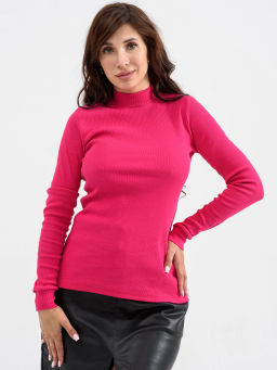 Водолазка кашкорсе рубчик  Хлопок 95% лайкра 5%(стойка) - Оптима фото 9