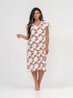 Ночная сорочка женская, цвет оранжевый