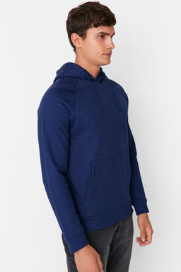 TRENDYOL MAN Gri Regular/Normal Kesim Kapusonlu Ici Polar/S?cak Tutan Sweatshirt TMNAW23SW00194 - Trendyolmilla фото 46