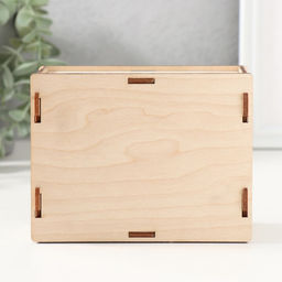 Деревянная копилка для денег «Кошелёк», заготовка, для купюр, монет, 13×10×5 см, набор 6 деталей