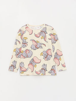 Bisiklet Yaka Desenli Uzun Kollu K?z Bebek Pijama Tak?m? - Waikiki фото 2