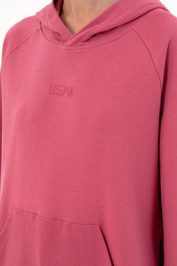 Женский розовый свитшот Неожиданная скидка в корзине - U.s. polo assn фото 14