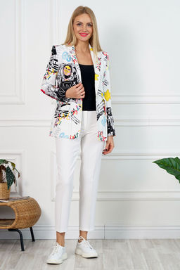 Костюм ALANI 2111 белые брюки - Alani collection фото 2