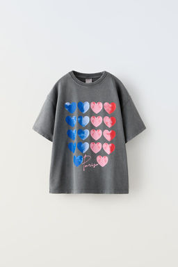 PARIS HEARTS T-SHIRT