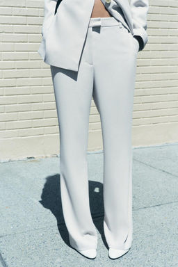 ZW COLLECTION STRAIGHT-FIT TROUSERS - Zara фото 15