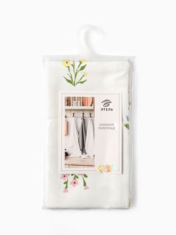 Полотенце Этель. Цветочек, 40?70 см, саржа 190 г/м?, 100% хлопок