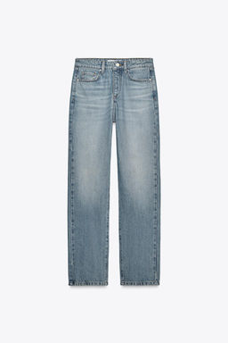 Z1975 MID-WAIST SLIM JEANS - Zara фото 3