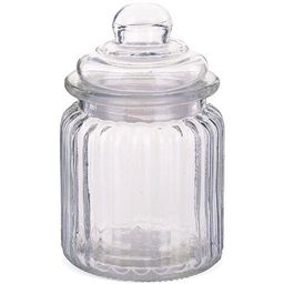 28085 Банка для сыпучих 250мл стекло LR (х48)