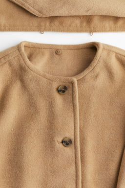 Chaqueta de fieltro con bufanda - H&m фото 9