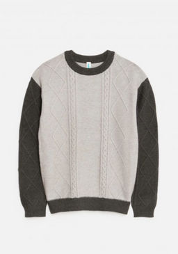 20110310120, Джемпер детский для мальчиков Neri серый меланж Acoola