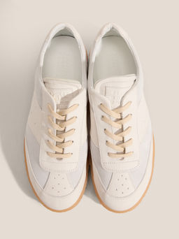 Мужские кеды MM6 MAISON MARGIELA SNEAKERS Артикул 4661662, белый  фото 4