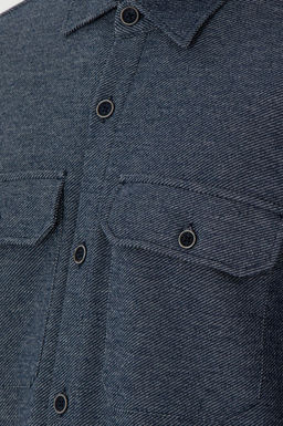 Мужская темно-синяя трикотажная рубашка Неожиданная скидка в корзине - U.s. polo assn фото 7