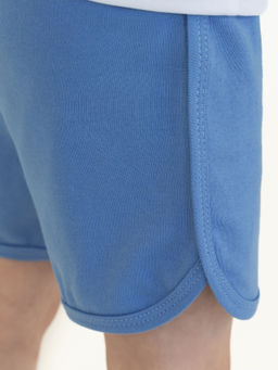 Костюм детский белый/голубой/ромашки 7059п (92, 56)