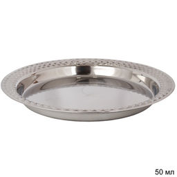 Блюдо 50 см металл глубокое с декором /h=5/ RS-150 /уп 50/ 0,733 - Галеонтрейд фото 2