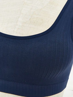 Balensiz Dolgusuz D?z Seamless Sporcu S?tyen