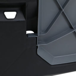 Компостер пластиковый, 800 л, 78×108×108 см, чёрный