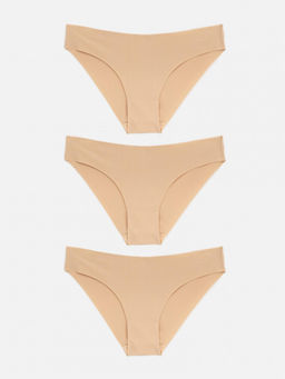 Infinity / Трусы женские в наборе из 3 шт. Edison бежевый