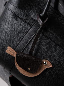 Кожаная сумка Birdy DBR 31229 черный  фото 9